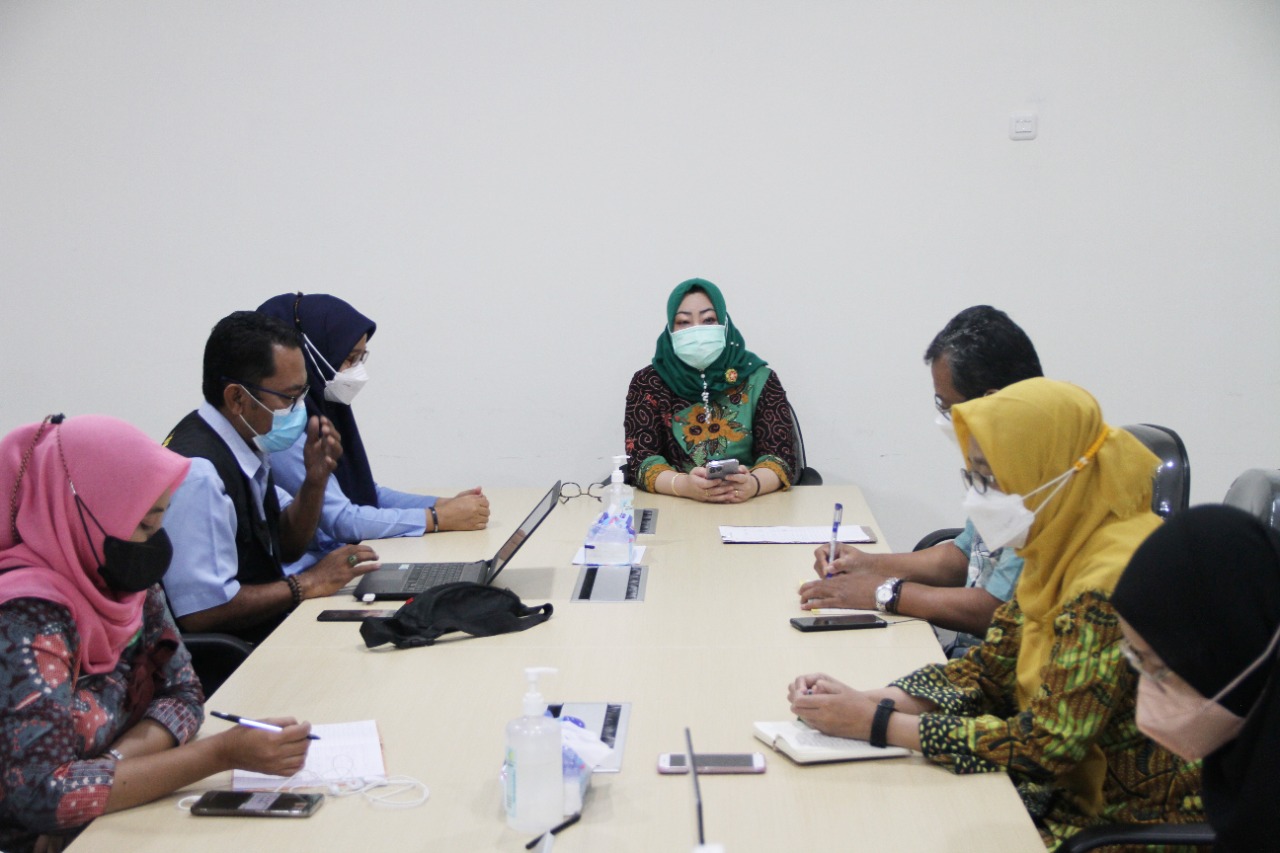 Pertemuan Penyusunan Rencana Kesiapsiagaan Bencana BBTKLPP Yogyakarta dengan BPBD Kabupaten Bantul
